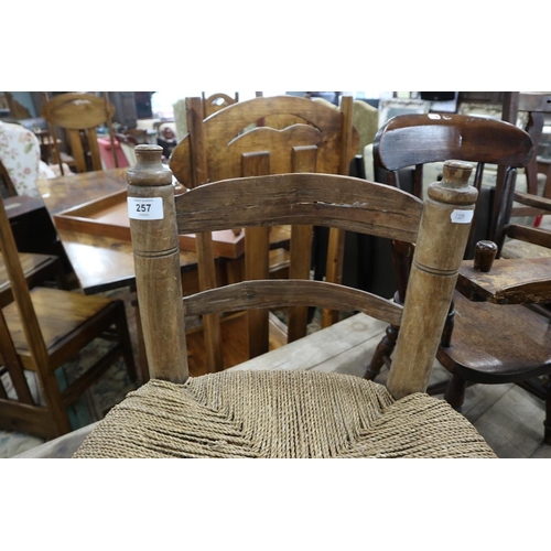 257 - Antique childs chair