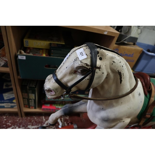 321 - Triang metal rocking horse