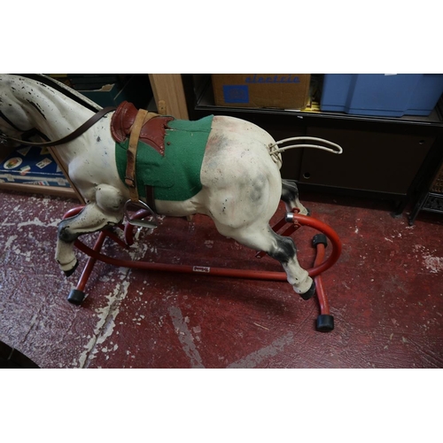 321 - Triang metal rocking horse