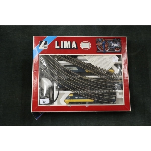 201 - Vintage lima intercity 125 electric train set