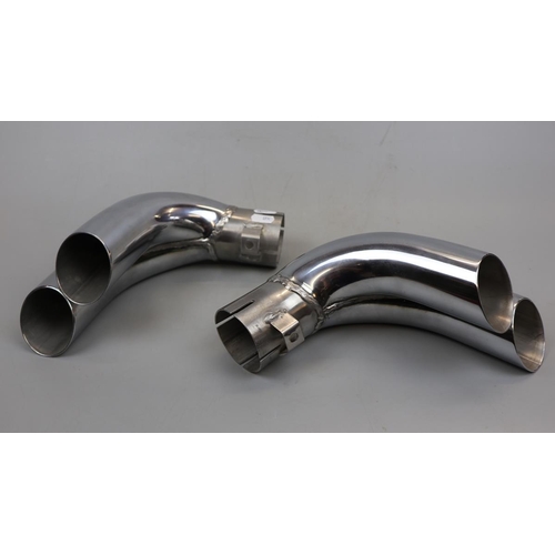 27 - End pipes for Porsche GT2 exhaust