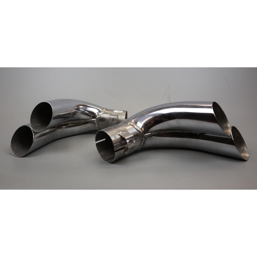 27 - End pipes for Porsche GT2 exhaust