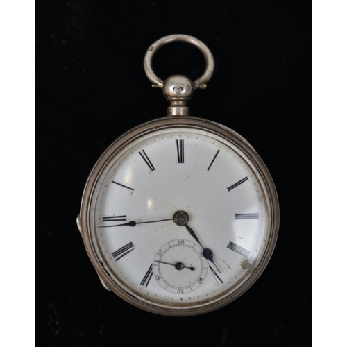 130 - Silver pocket watch