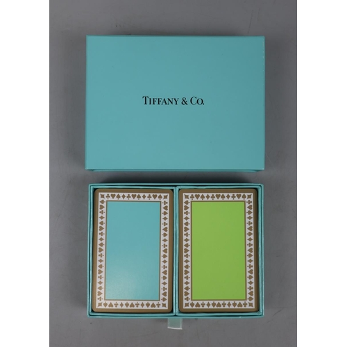 147 - Tiffany & Co playing cards