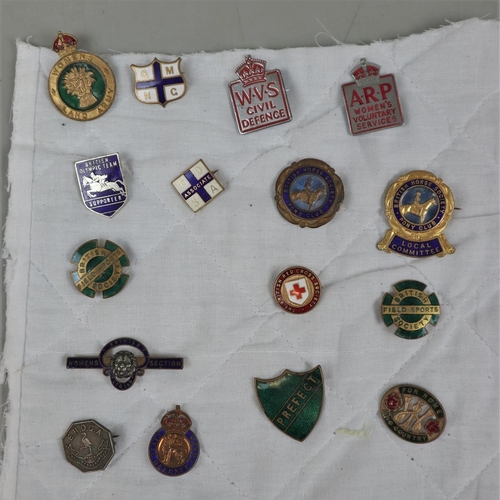 153 - Collection of enamel badges