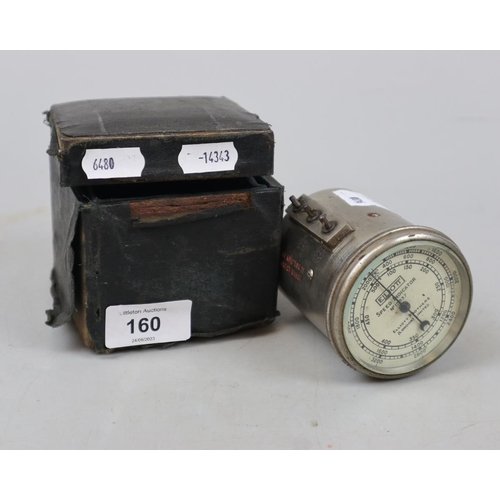 160 - Elliott speed indicator No. 19937 in original box