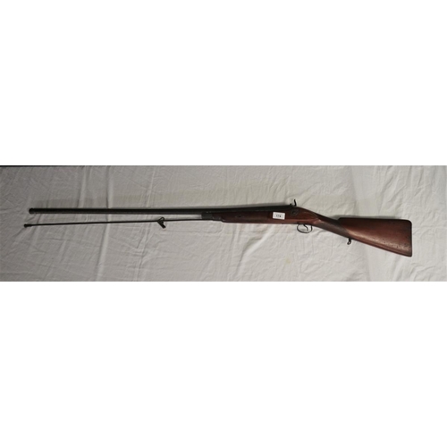 174 - Antique percussion fire rifle