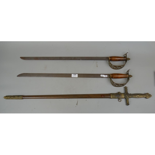 236 - Collection of 3 swords