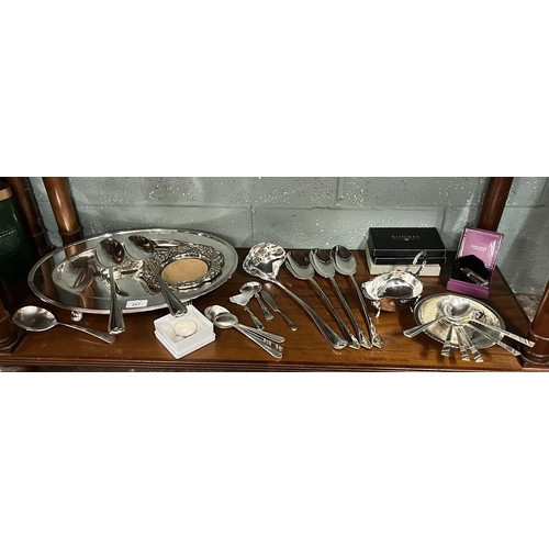 267 - Collection of silver plate