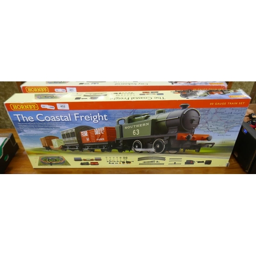 452 - Boxed Hornby train set - The Coastal Freight