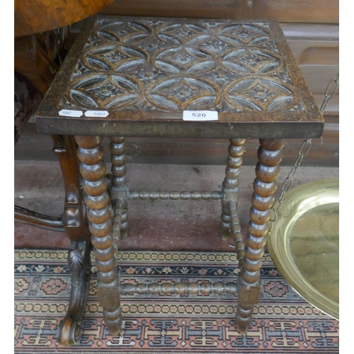 520 - Small decorative side table