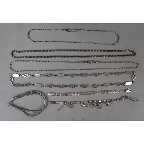 103 - Collection of hallmarked silver jewellery