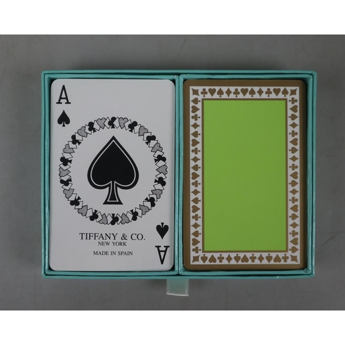 147 - Tiffany & Co playing cards