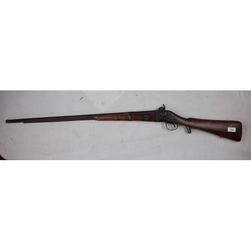 172 - Antique flintlock rifle