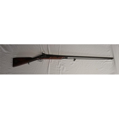 174 - Antique percussion fire rifle