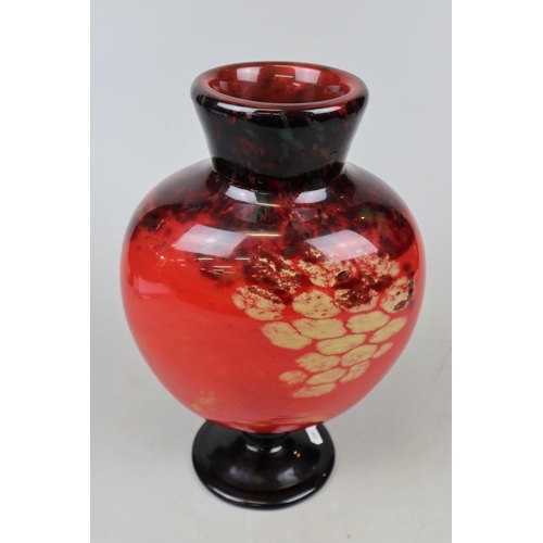 189 - Schneider glass vase - Approx height: 33cm