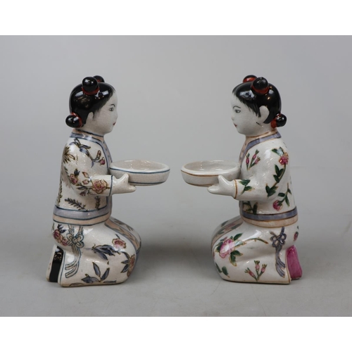 198 - Collection of Oriental china to include a Guanyin figurine and 2 others - Approx height of tallest: ... 