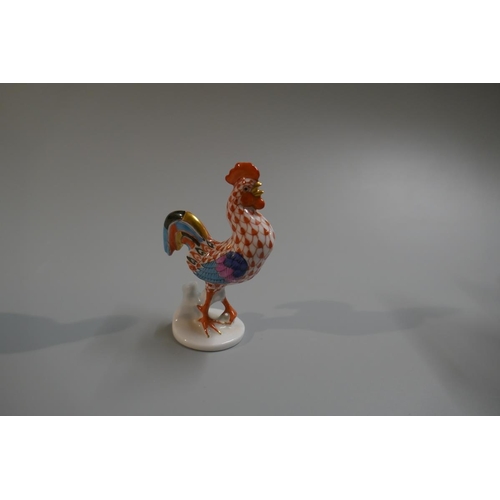 207 - Collection of Herend hand painted bird figurines