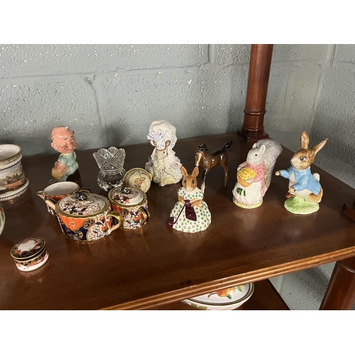 262 - Collection of ceramics to include Crown Derby, Beswick etc