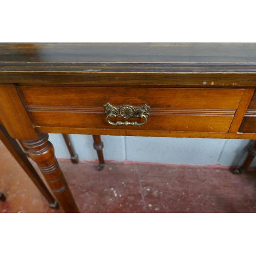 357 - Edwardian writing table 