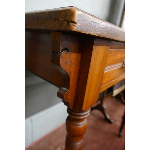 357 - Edwardian writing table 