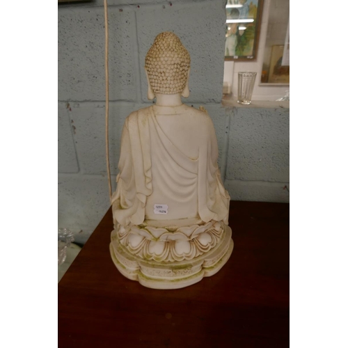 365 - Large heavy figure of a Guanyin (missing fingers on one hand) - Approx height: 44cm