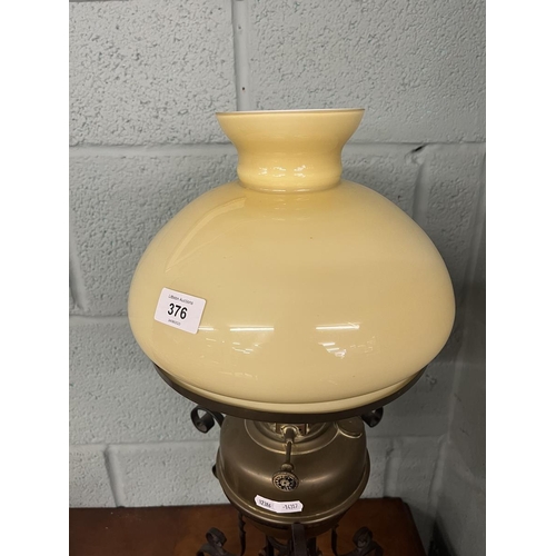 376 - Victorian oil lamp