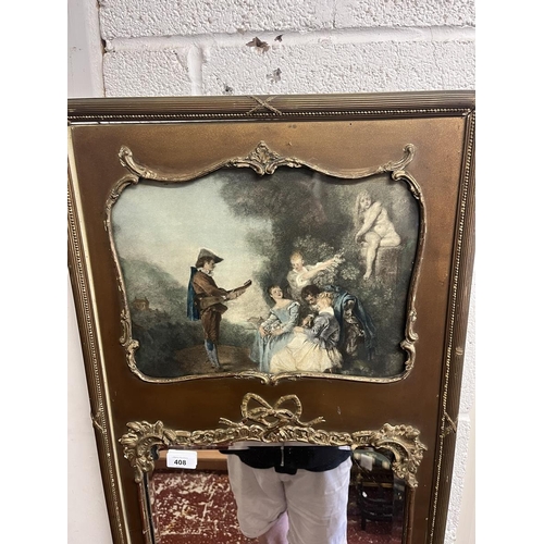 408 - Antique mirror