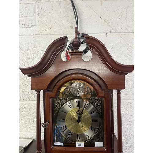 410 - Westminster chimming long case clock