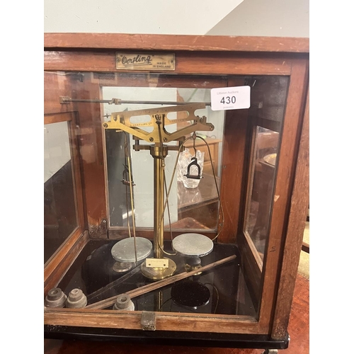 430 - Cased scientific scales