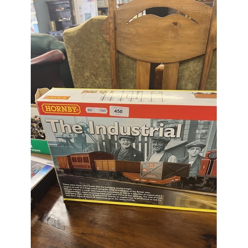 450 - Boxed Hornby train set - The Industrial