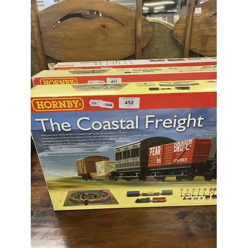 452 - Boxed Hornby train set - The Coastal Freight