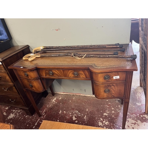 467 - Mahogany writing table