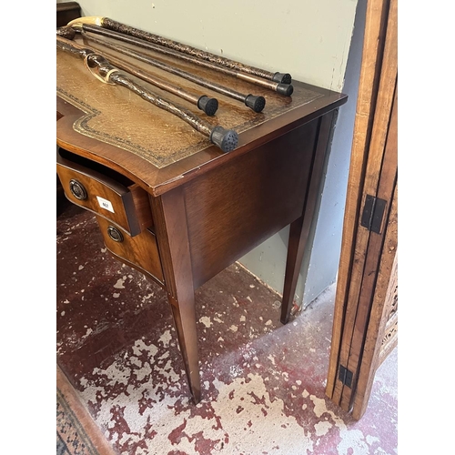 467 - Mahogany writing table