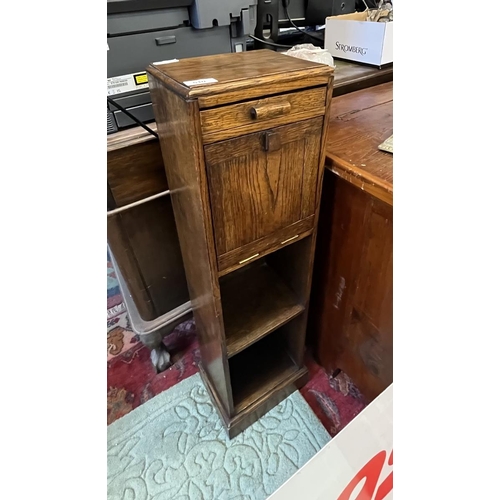 510 - Oak smokers cabinet