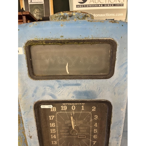 101 - 1930's Wayne petrol pump - Approx height: 165cm