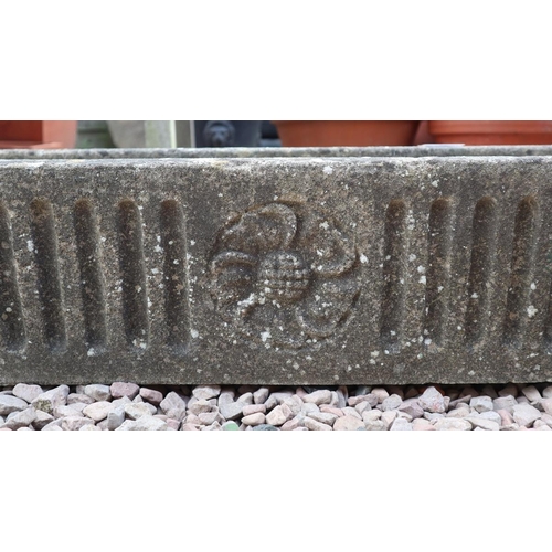 158 - Stone trough - Approx length: 93cm