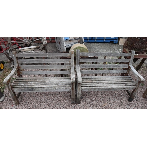 204 - Pair of benches