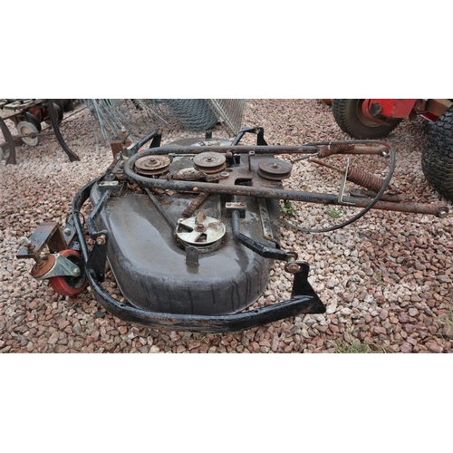 213 - Husqvarna ride on lawn mower - non runner as found