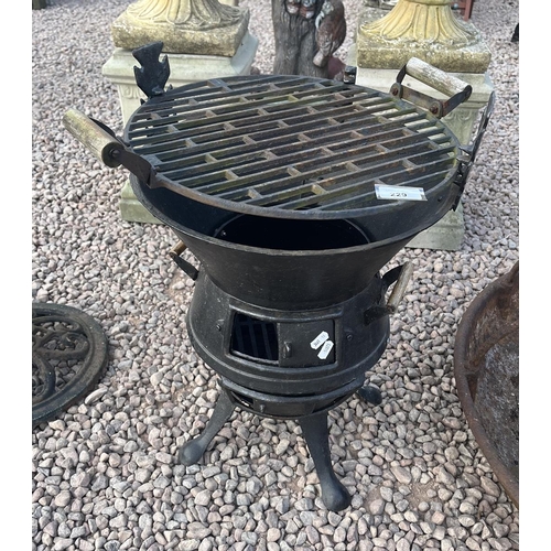 229 - Cast iron bbq