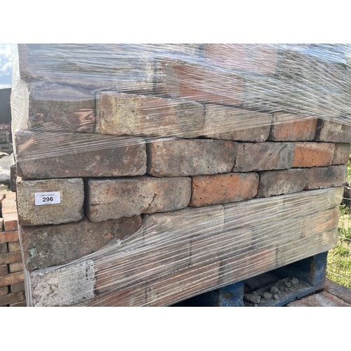 296 - Reclaimed Victorian bricks - approx 500