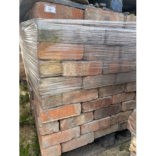 297 - Reclaimed Victorian bricks - approx 500