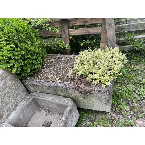 348 - Large stone trough - Approx length: 212cm