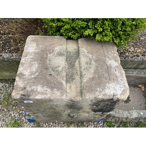 349 - Large stone block