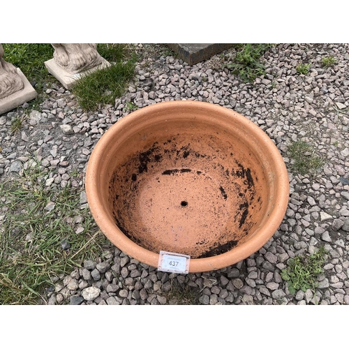 437 - Terracotta planter