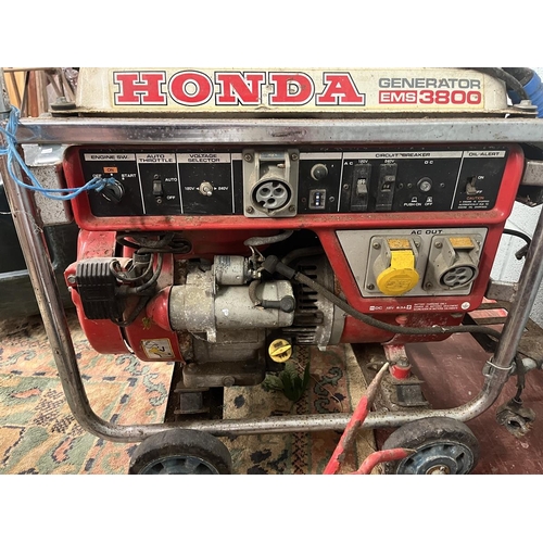 54 - Honda generator EMS3800