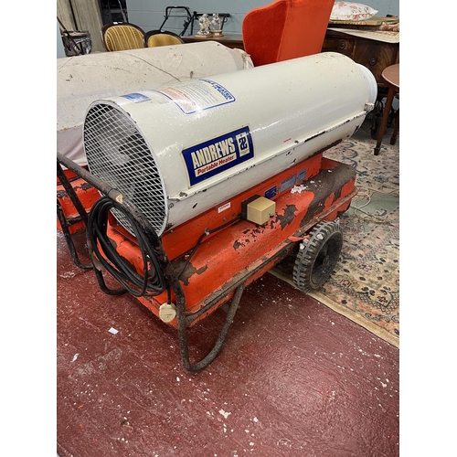 63 - Large industrial diesel heater