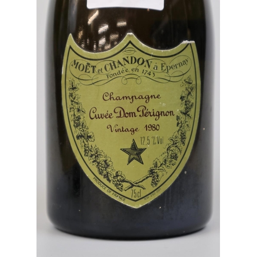 126 - Bottle Cuvee Dom Perignon champagne 1980