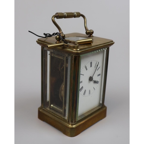 134 - Carriage clock in working order