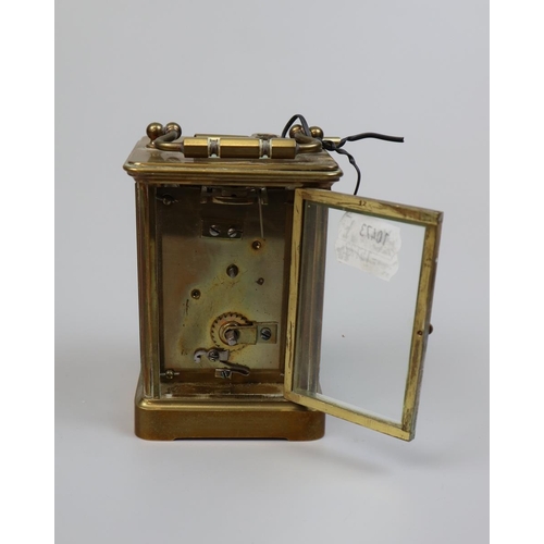 134 - Carriage clock in working order